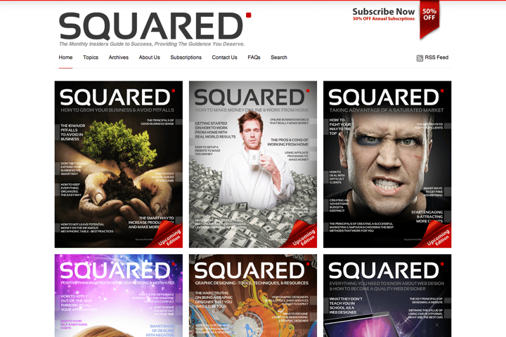 Squared Pixel Magazine